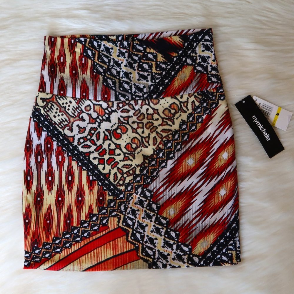 NWT! Tribal pencil skirt by My Michelle